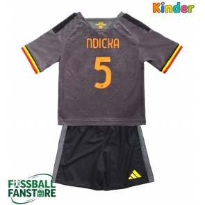 AS Roma Evan Ndicka #5 Replik 3rd trikot Kinder 2026-27 Kurzarm (+ Kurze Hosen)